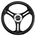 Stuurwiel Torcello chromen geschulpte dop, 36 cm, Watersport en Boten, Bootonderdelen, Ophalen of Verzenden, Nieuw, Motor en Techniek