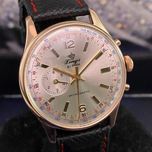 Lings - 21 Prix Chronograph Stop and Go - Zonder, Sieraden, Tassen en Uiterlijk, Horloges | Heren