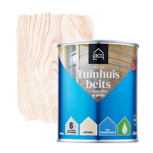 Lacq Tuinhuisbeits Naturel 0.75L, Doe-het-zelf en Verbouw, Verf, Beits en Lak, Beits, Nieuw, Minder dan 5 liter, Verzenden