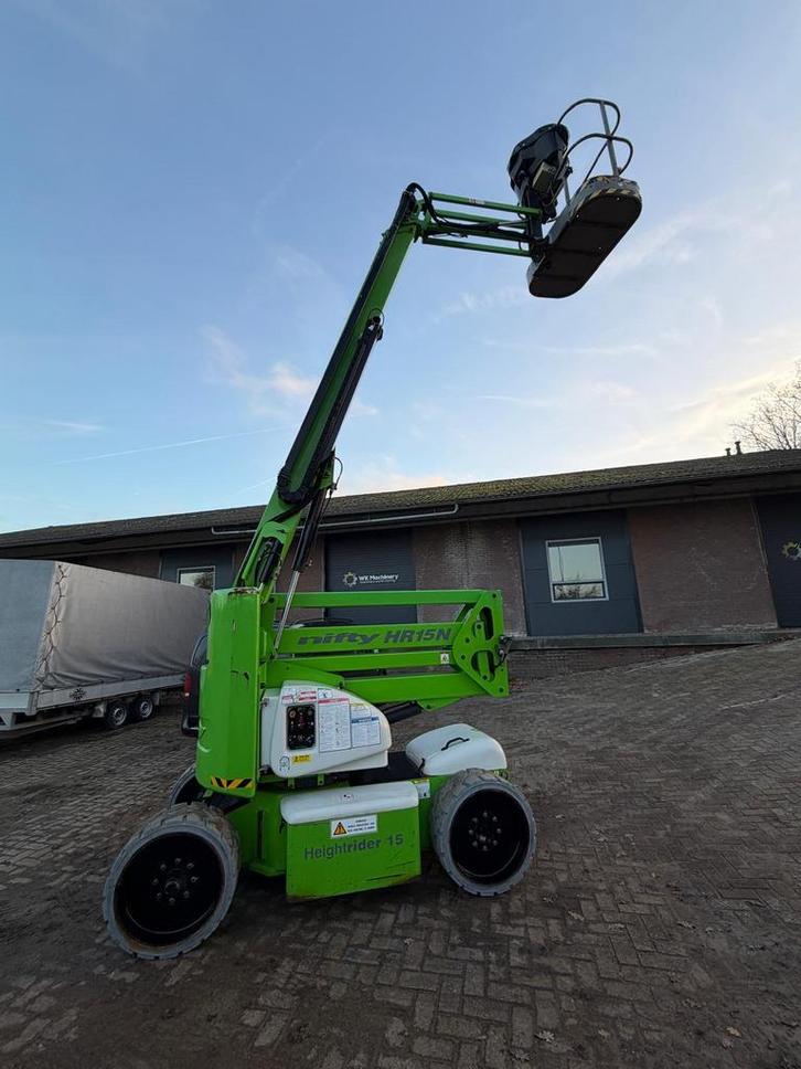 Nifty Niftylift Hoogwerker telescoop HR15 NDE knikarm, Zakelijke goederen, Machines en Bouw | Liften, Steigers en Ladders