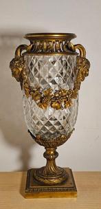 Style Baccarat - Vaas - Verguld brons - Faunen en Girlanden