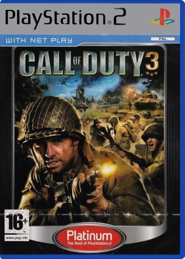Call of Duty 3 (Platinum) [PS2], Spelcomputers en Games, Games | Sony PlayStation 2, Ophalen of Verzenden