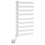 Handdoekradiator Sapho Elcor 48x92 cm 128 Watt Mat Wit, Ophalen of Verzenden, Nieuw, Overige typen