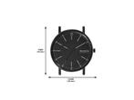 Skagen Signatur SKW6579 Herenhorloge 40 mm - Zwart, Verzenden, Nieuw