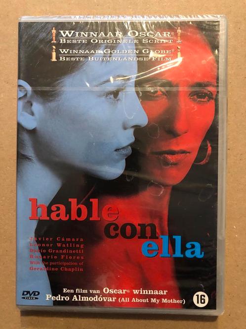 Pedro Almodóvar - Hable con Ella  - NIEUW IN VERPAKKING, Cd's en Dvd's, Dvd's | Filmhuis, Spanje, Nieuw in verpakking, Vanaf 16 jaar