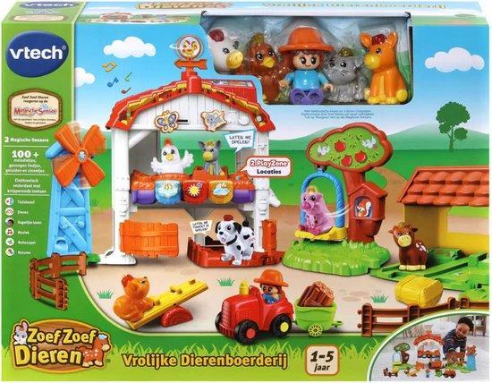 VTech Zoef Zoef Dieren Vrolijke Dierenboerderij - 1 tot 5, Kinderen en Baby's, Speelgoed | Overig, Verzenden