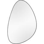 Spiegel - Livion Uca - Ovaal - Inclusief Lijst - Zwart -, Ophalen of Verzenden, Nieuw