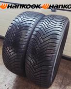 2x 195 65 R15 HANKOOK*4SEASON* 6mm €45 P.S GEMONTEERD EN AL, Ophalen, Gebruikt, 15 inch, All Season
