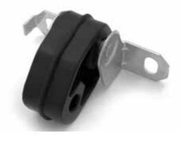 Audi Seat Skoda VW Uitlaat rubber Ru098-H, Auto-onderdelen, Klein materiaal, Nieuw, Audi, Overige automerken, Volkswagen, Skoda