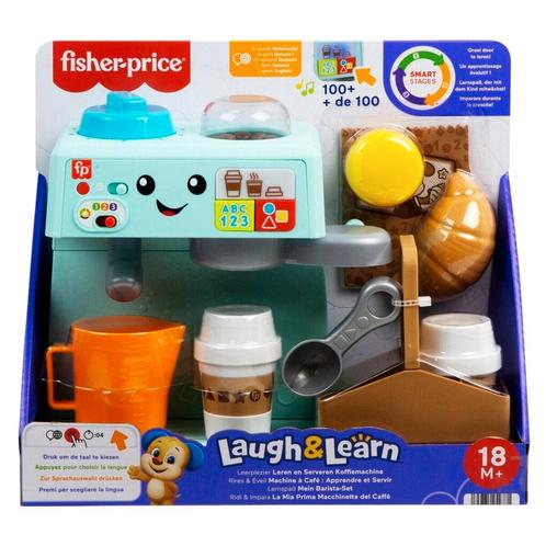 Fisher Price Laugh & Learn Leren Serveren Koffiemachine, Kinderen en Baby's, Speelgoed | Educatief en Creatief, Nieuw, Verzenden