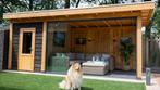 Douglas plat dak met schuur 600x300cm Ameland, Tuin en Terras, Overkappingen, Ophalen of Verzenden, Nieuw