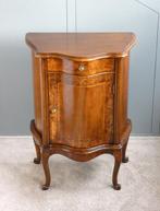 Selva - Kast - Elegant nachtkastje - Hout, Messing,