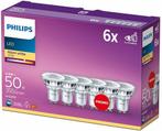 Voordeelpack 6x Philips LED GU10 4.6W 2700K 36º 355lm Nie.., Ophalen of Verzenden, Nieuw