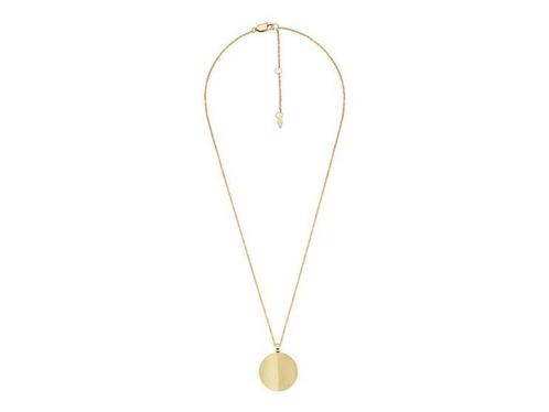 Fossil JF04534710 Dames Collier - Goudkleurig, Huis en Inrichting, Woonaccessoires | Overige, Zo goed als nieuw, Verzenden