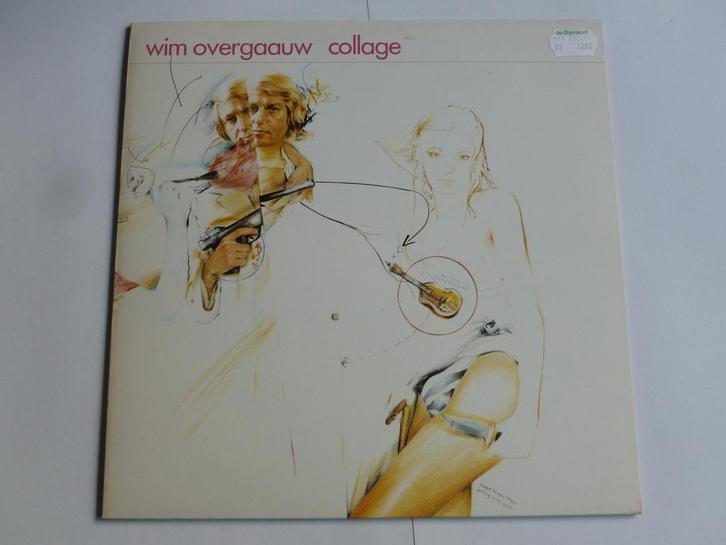 Wim Overgaauw - Collage (LP), Cd's en Dvd's, Vinyl | Jazz en Blues, Zo goed als nieuw, Verzenden