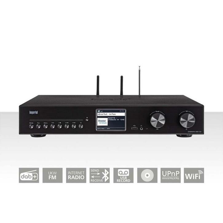 Audio versterker DABMAN i560 CD Tuner DAB+ / FM / internet, Audio, Tv en Foto, Versterkers en Receivers, Nieuw, Verzenden