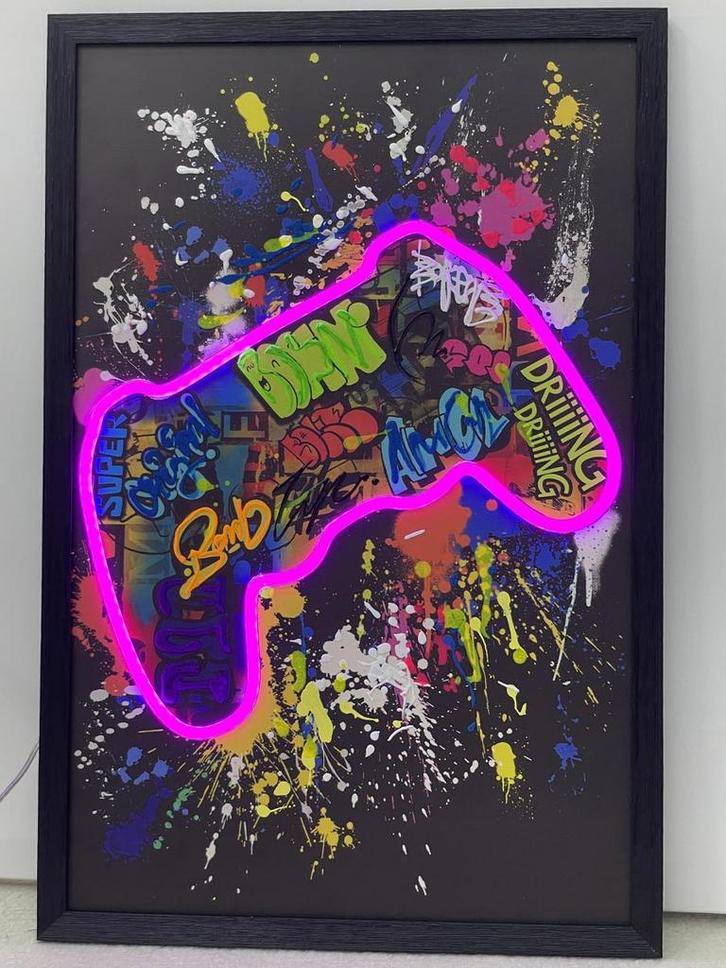 Neon Art Controller, Huis en Inrichting, Woonaccessoires | Schilderijen, Tekeningen en Foto's