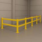 Modulair veiligheidshek van staal - Geel - Staal - 3,5 mm -, Verzenden
