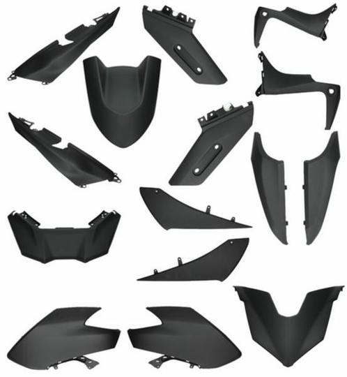 Kappenset Yamaha T-Max 530 vanaf 2016 zwart mat 16-delig, Fietsen en Brommers, Brommeronderdelen | Scooters, Nieuw, Yamaha, Ophalen of Verzenden