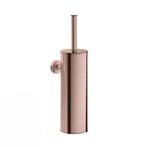 Toiletborstelgarnituur Hotbath Cobber Wandmodel Geborsteld, Doe-het-zelf en Verbouw, Sanitair, Ophalen of Verzenden, Nieuw, Chroom