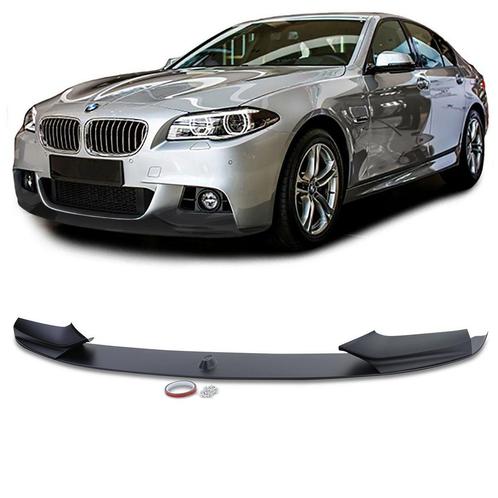 Bumperlip - BMW 5 Serie F10 F11 - mat zwart - M bumper, Auto-onderdelen, Carrosserie en Plaatwerk, Nieuw, Ophalen of Verzenden