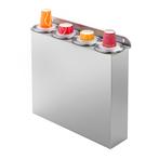 GGM Gastro | Set met vier bekerdispensers - Kunststof - |, Verzenden