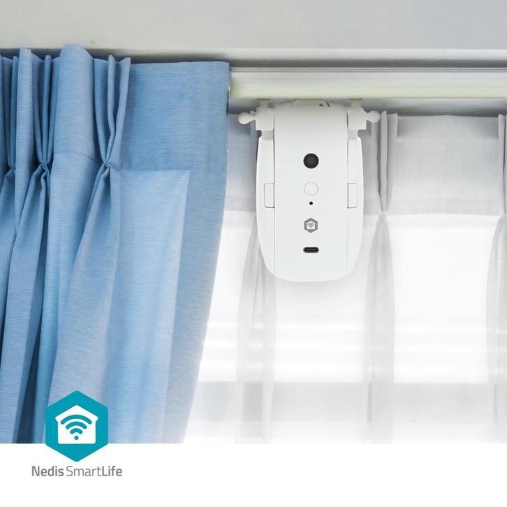 Smart Bluetooth gordijnrobot - 11 x 6 x 14 cm, Huis en Inrichting, Stoffering | Gordijnen en Lamellen, Wit, Nieuw, 150 tot 200 cm
