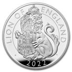 Tudor Beast Lion of England 10 oz 2022, Verzenden, Overige landen, Losse munt, Zilver