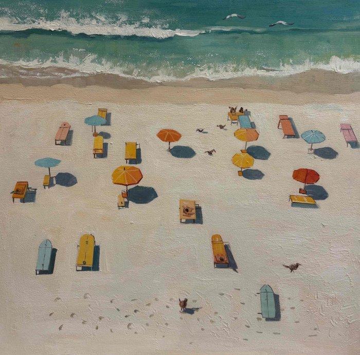 BOB - hollidays 56, Antiek en Kunst, Kunst | Schilderijen | Modern