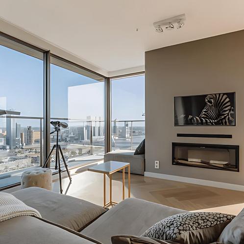 Appartement met balkon en uitzicht aan Boompjes in Rotterdam, Huizen en Kamers, Huizen te huur, Direct bij eigenaar, Rotterdam