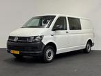 Volkswagen Transporter T6 L2H1 102pk Dubbele cabine, Stof, Gebruikt, Volkswagen, Wit