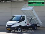 Iveco Daily 35C16 3.0L Open Laadbak Dubbellucht 3,5t Trekhaa, Auto's, Stof, Gebruikt, Euro 6, Iveco