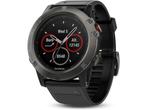 Garmin Fenix 5X - Zwart, Verzenden, Zo goed als nieuw