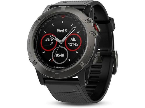 Garmin Fenix 5X - Zwart, Huis en Inrichting, Woonaccessoires | Overige, Zo goed als nieuw, Verzenden