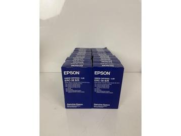 Veiling - 18x Inktlint Epson S015245 voor ERC38 nylon zwart/ beschikbaar voor biedingen