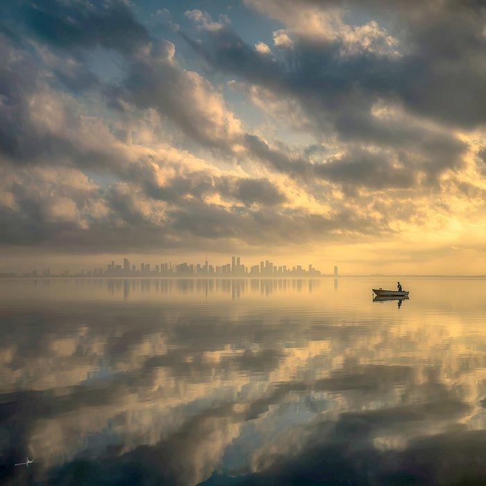 David Law - Skyline II, Antiek en Kunst, Kunst | Designobjecten