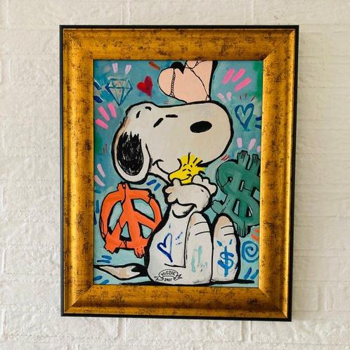 Miggie (1988) - Life is a party, we are the decoration, Antiek en Kunst, Kunst | Schilderijen | Modern
