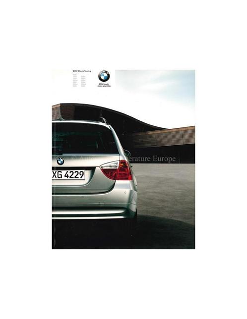 2006 BMW 3 SERIE TOURING BROCHURE NEDERLANDS, Boeken, Auto's | Folders en Tijdschriften, BMW
