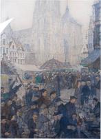 Han Jelinger (1895-1961), ‘Markt in Antwerpen’