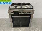 RVS Bosch Heteluchtoven Convectie Oven met 4 pits gasfornuis, Ophalen of Verzenden, Gebruikt