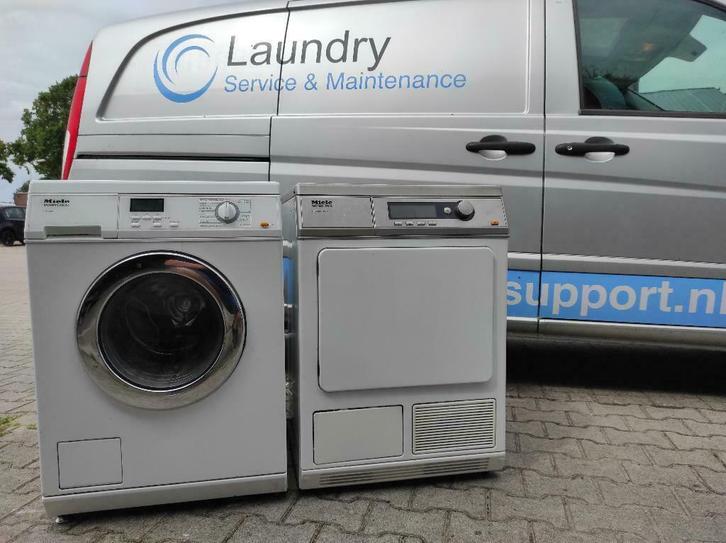 Miele Professional wasmachine en droger PW5065 PW6065 PT7135, Witgoed en Apparatuur, Wasmachines, 85 tot 90 cm, 1200 tot 1600 toeren