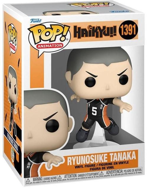 Funko Pop! - Haikyu! Tanaka #1391 | Funko - Hobby Artikelen, Verzamelen, Poppetjes en Figuurtjes, Nieuw, Verzenden