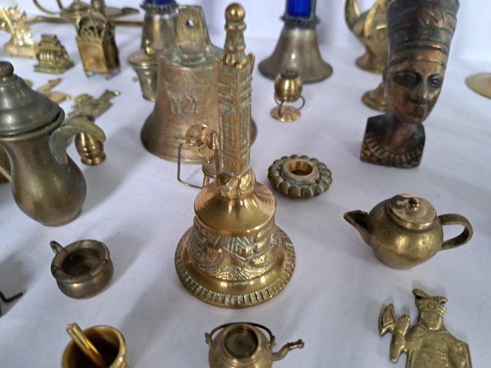 Themacollectie - Koperen siervoorwerpen en miniaturen -, Antiek en Kunst, Antiek | Speelgoed