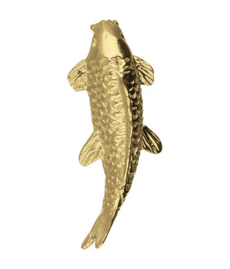 Gouden Koi Karper groot ketting hanger, Sieraden, Tassen en Uiterlijk, Kettinghangers, Verzenden