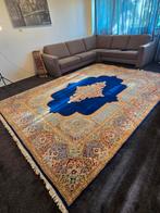 Groot Perzisch tapijt Kirman 345x265 wollen vloerkleed iran, Huis en Inrichting, Stoffering | Tapijten en Kleden, Groot perzisch tapijt kirman wollen vloerkleed iran hangeknoopt