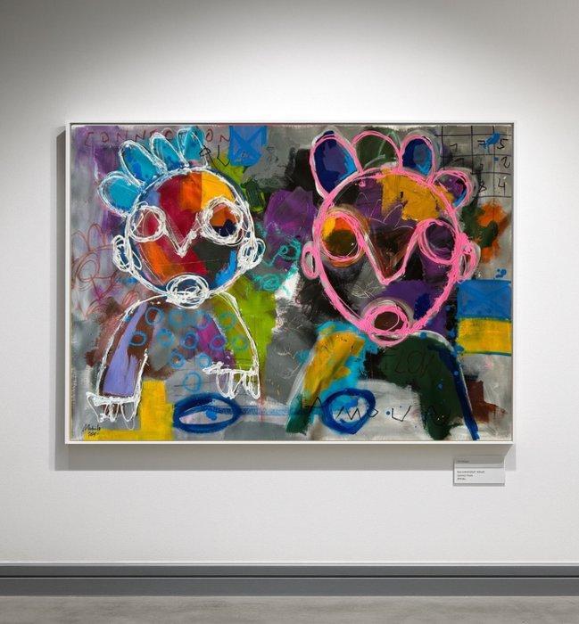 Matias Machado - Connection spirituelle, Antiek en Kunst, Kunst | Schilderijen | Modern