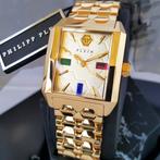 Philipp Plein - Tank - Gold - 3 Jewels - $kull - Zonder, Sieraden, Tassen en Uiterlijk, Horloges | Heren, Nieuw