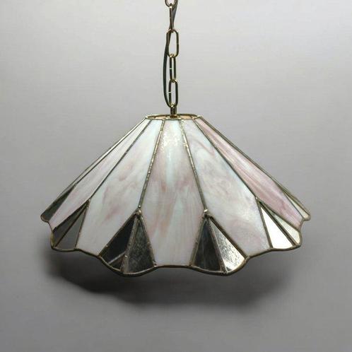 Honsel - Plafondlamp - Tiffany-stijl - Glas-in-lood, Antiek en Kunst, Curiosa en Brocante