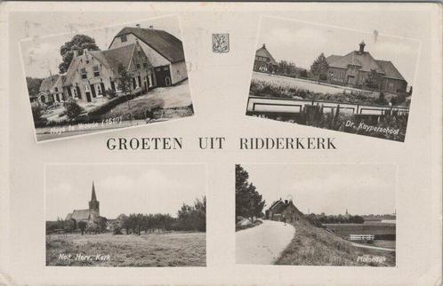 RIDDERKERK - Meerluik Groeten uit Ridderkerk, Verzamelen, Ansichtkaarten | Nederland, Verzenden