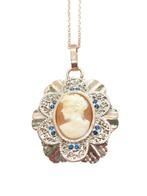 Zonder Minimumprijs - Hanger - 9 kt. Roségoud, Zilver -, Sieraden, Tassen en Uiterlijk, Antieke sieraden